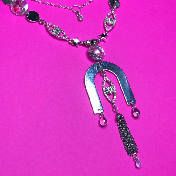 “You’re Pretty When You Cry” Handmade Swarovski Crystal & Velvet Necklace - Picture 10 of 14